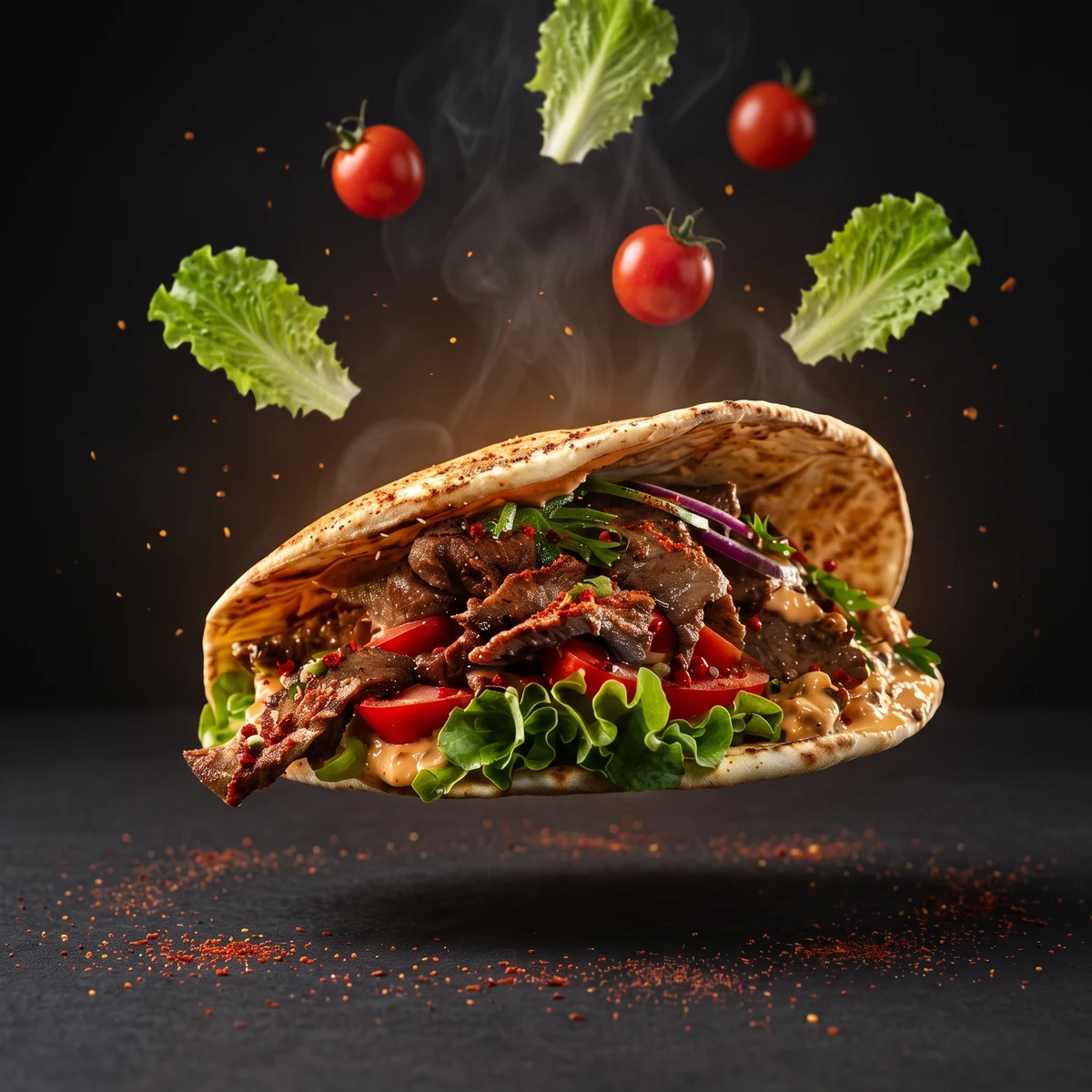 Kebab – visuelles Gestaltungsbeispiel