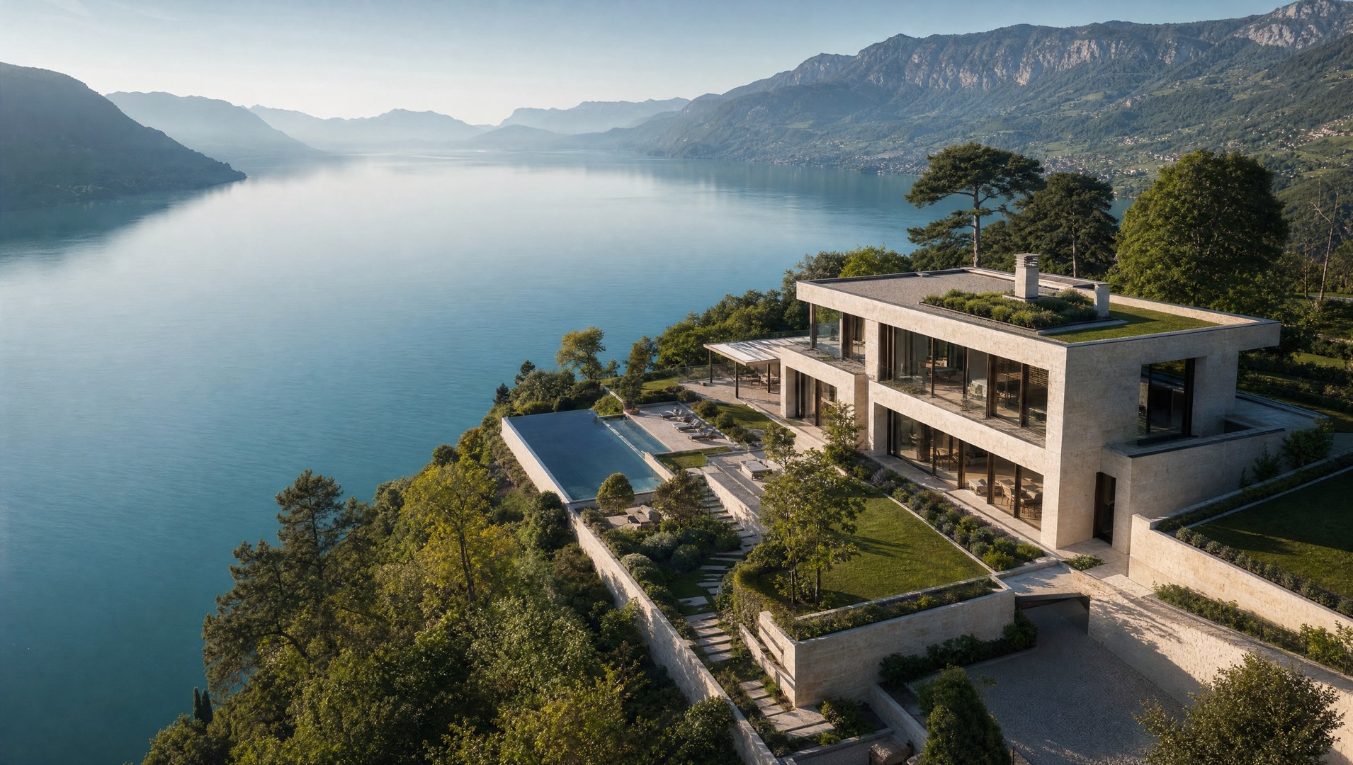 Real Estate Scrollkonzept